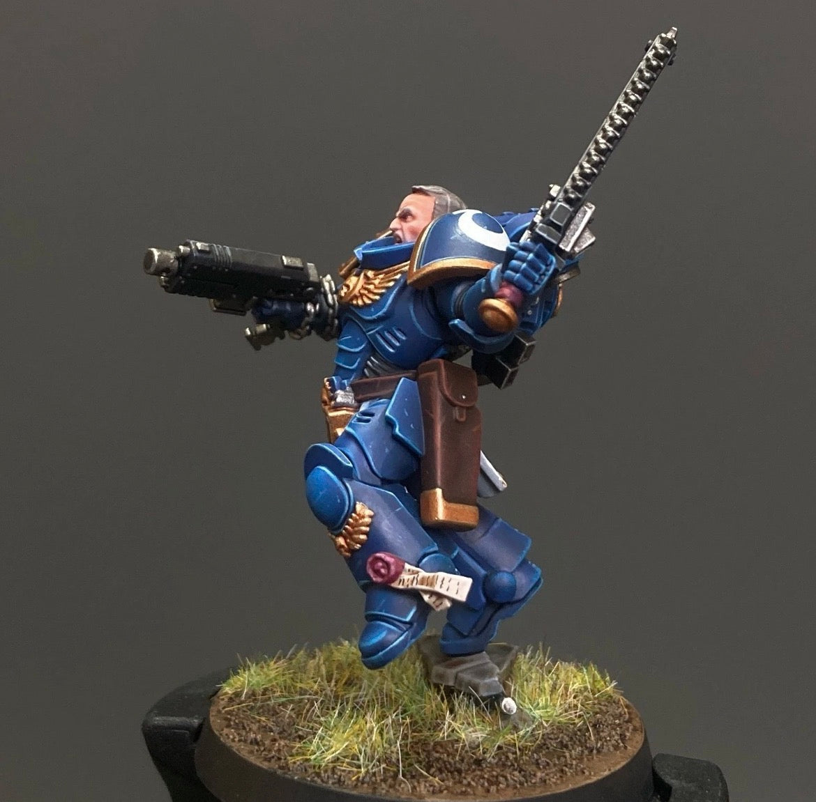 Warhammer 40K Ultramarines Lieutenant Titus Space Marines