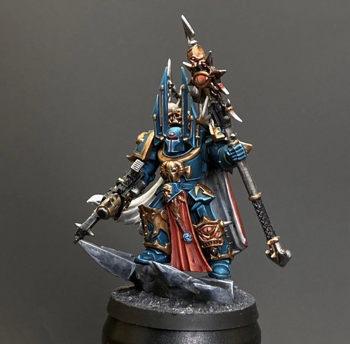 Warhammer 40K Chaos Lord in Terminator Armour