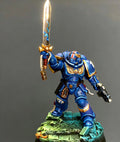 Warhammer 40K Space Marines Lieutenant With Power Sword