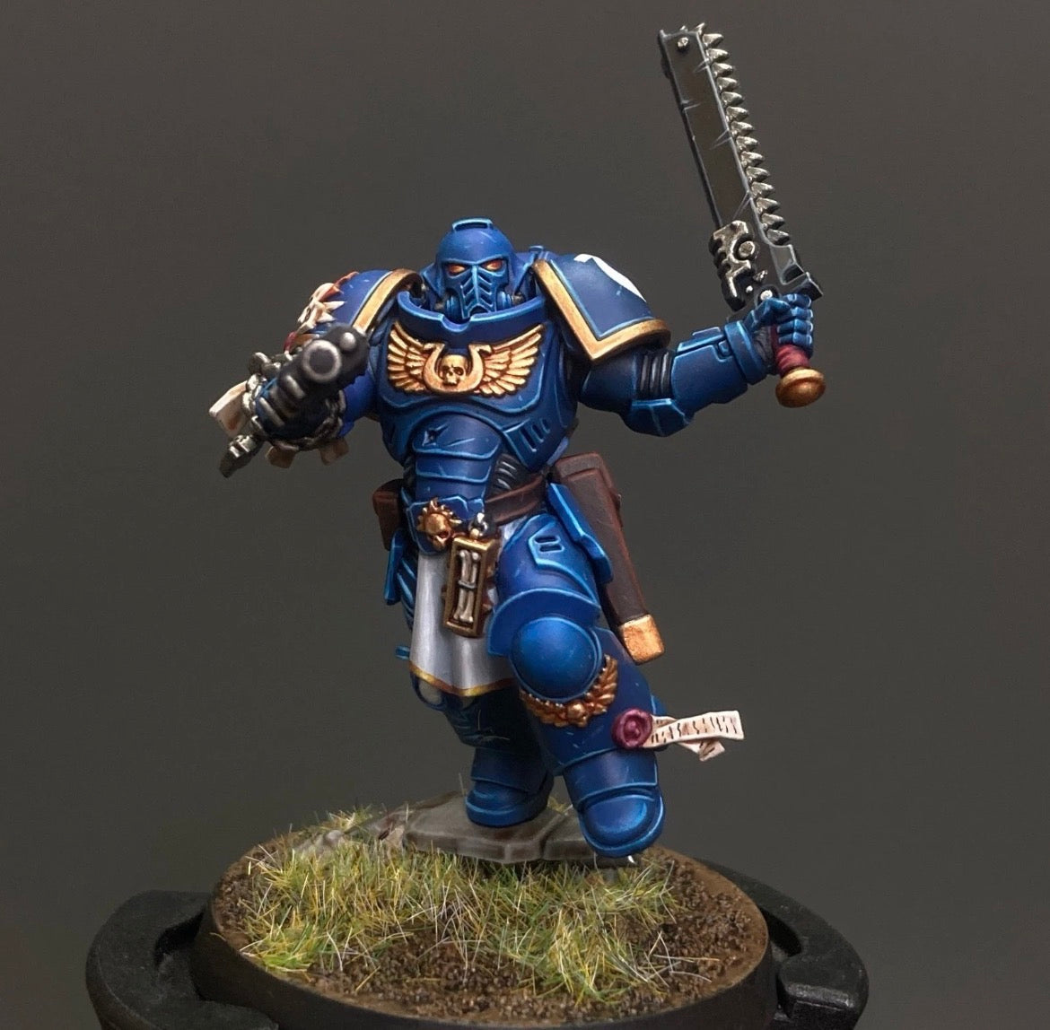 Warhammer 40K Ultramarines Lieutenant Titus Space Marines