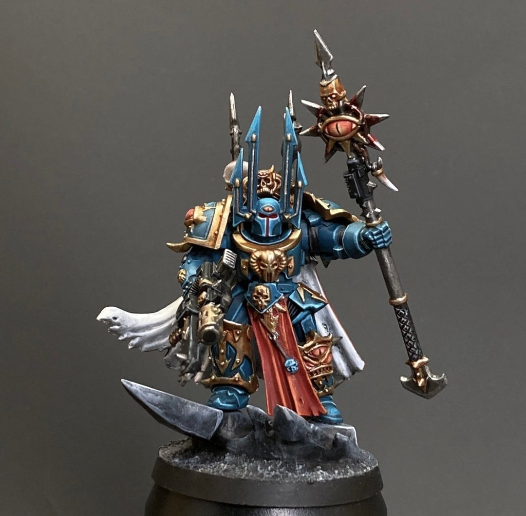 Warhammer 40K Chaos Lord in Terminator Armour