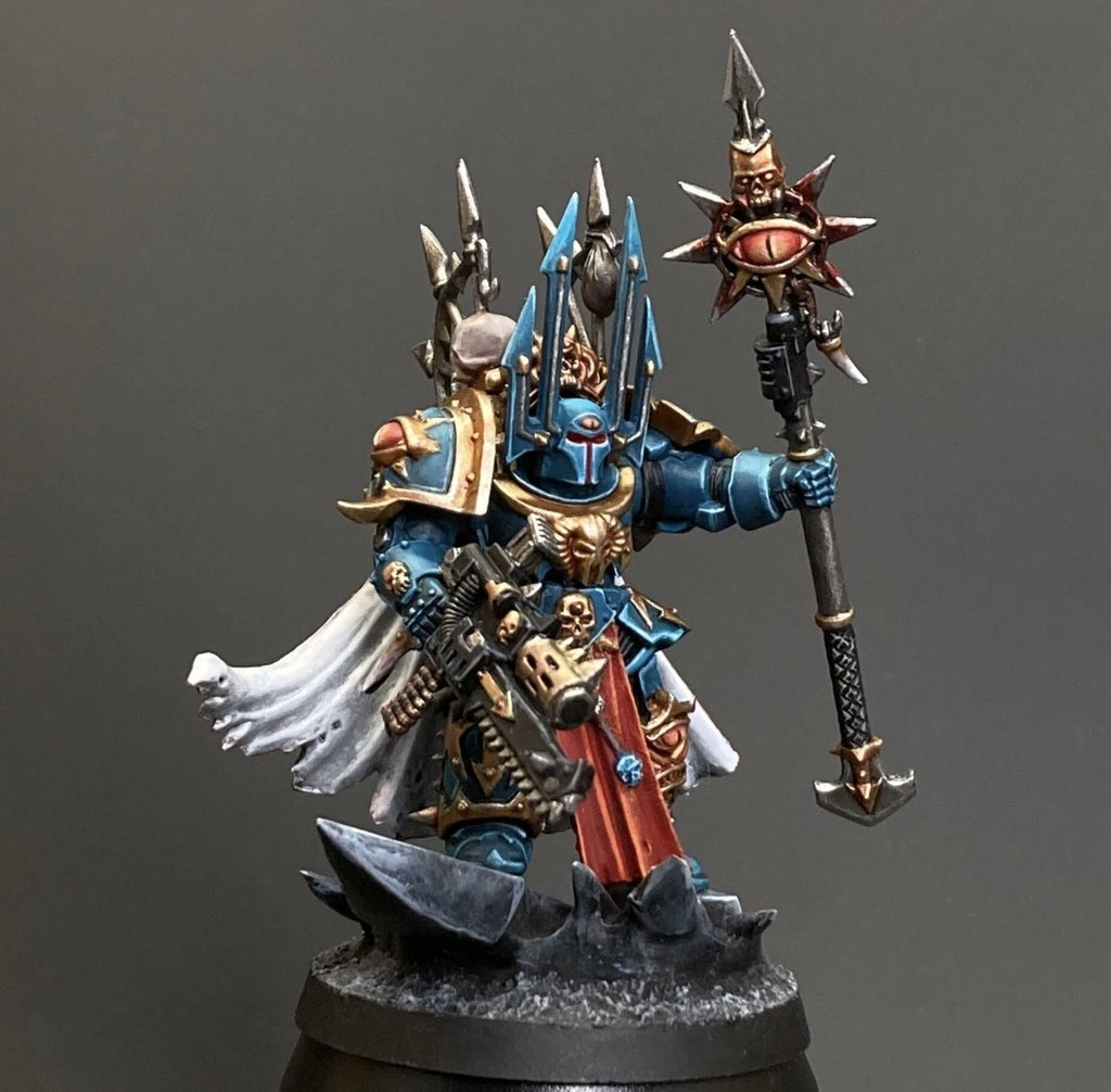 Warhammer 40K Chaos Lord in Terminator Armour