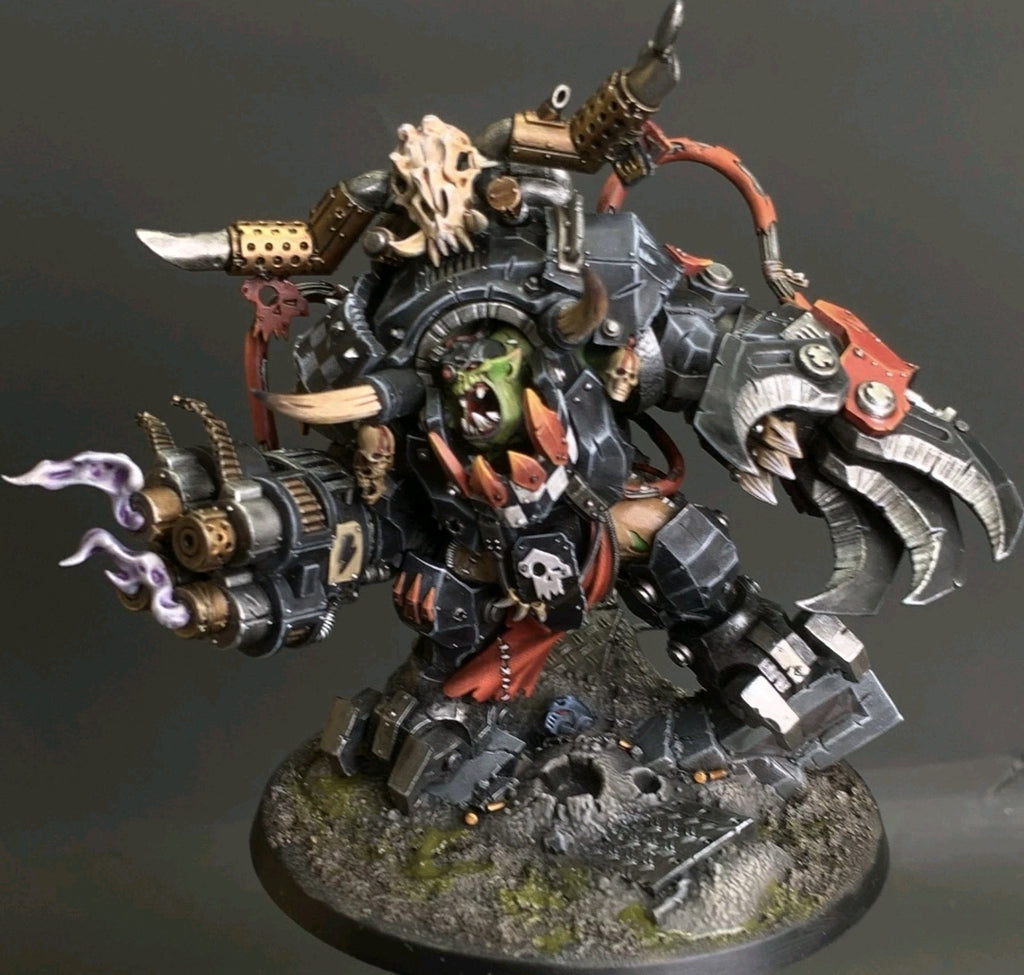 Warhammer 40K Orks Ghazghkull Thraka Painted