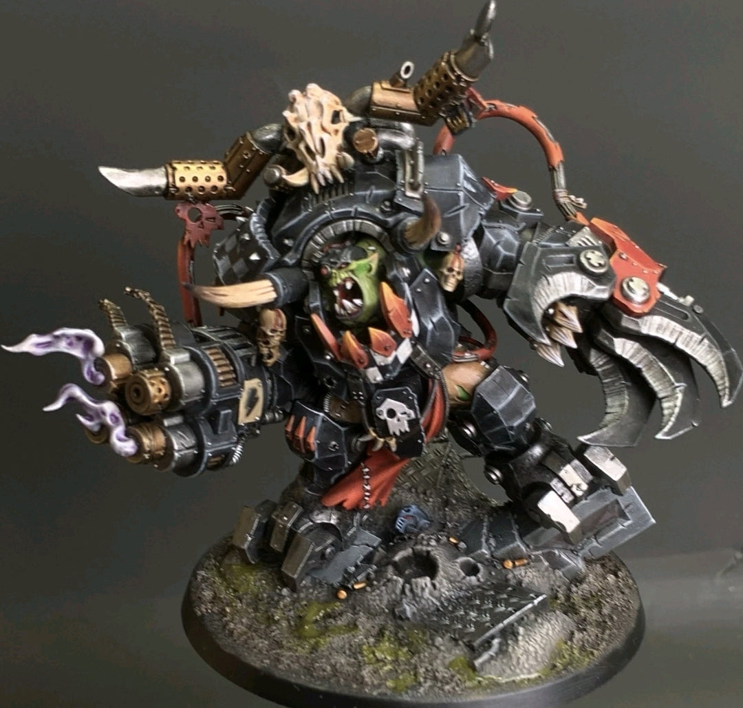 Warhammer 40K Orks Ghazghkull Thraka Painted