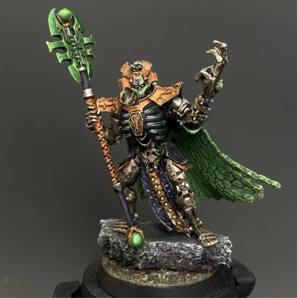 Imotekh The Stormlord Warhammer 40k Painted Necrons Miniature Commission