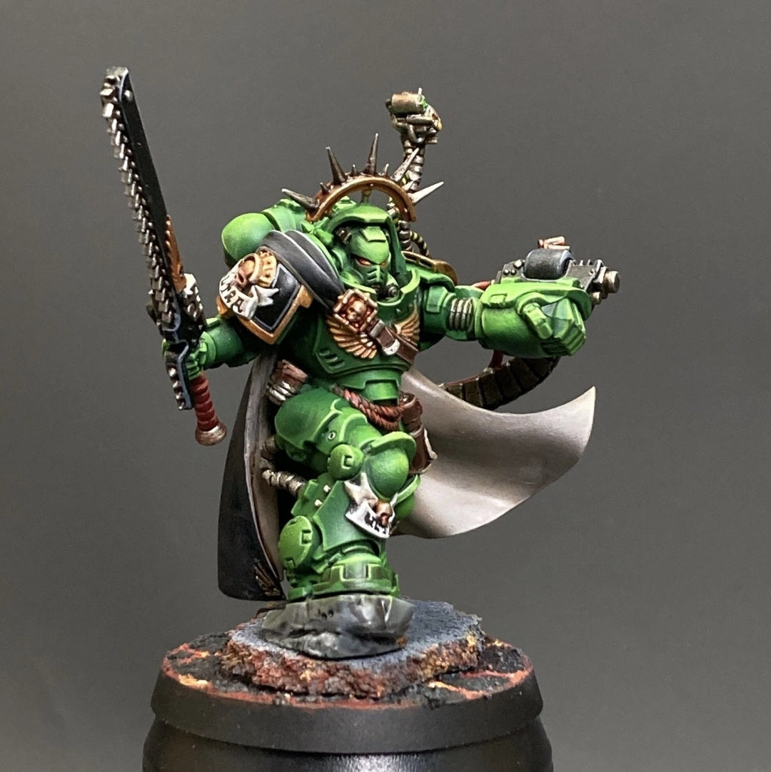 Primaris Captain In Gravis Armour Warhammer 40k Space Marines