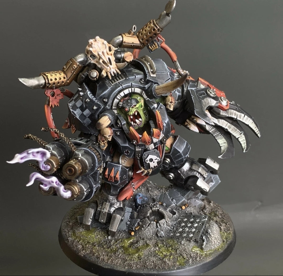 Warhammer 40K Orks Ghazghkull Thraka Painted