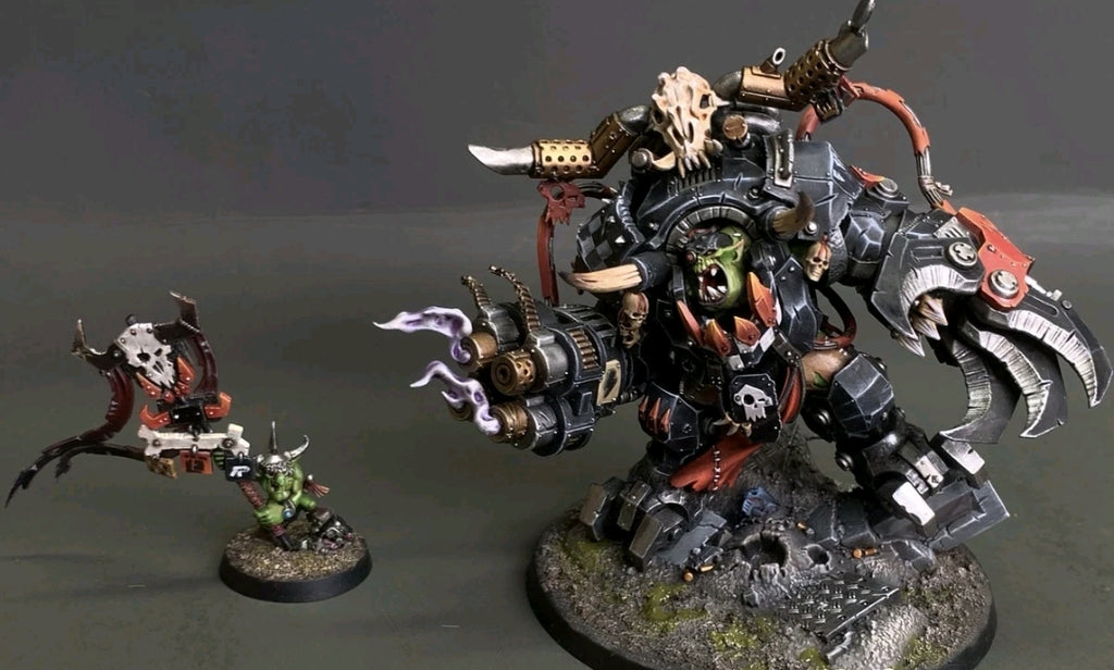 Warhammer 40K Orks Ghazghkull Thraka Painted