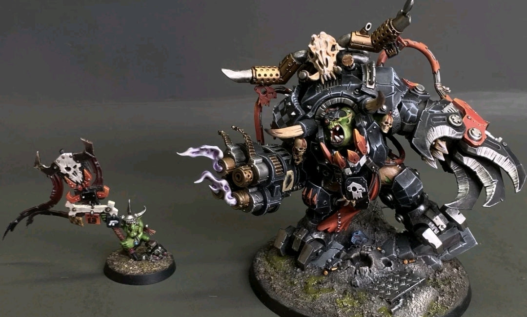 Warhammer 40K Orks Ghazghkull Thraka Painted