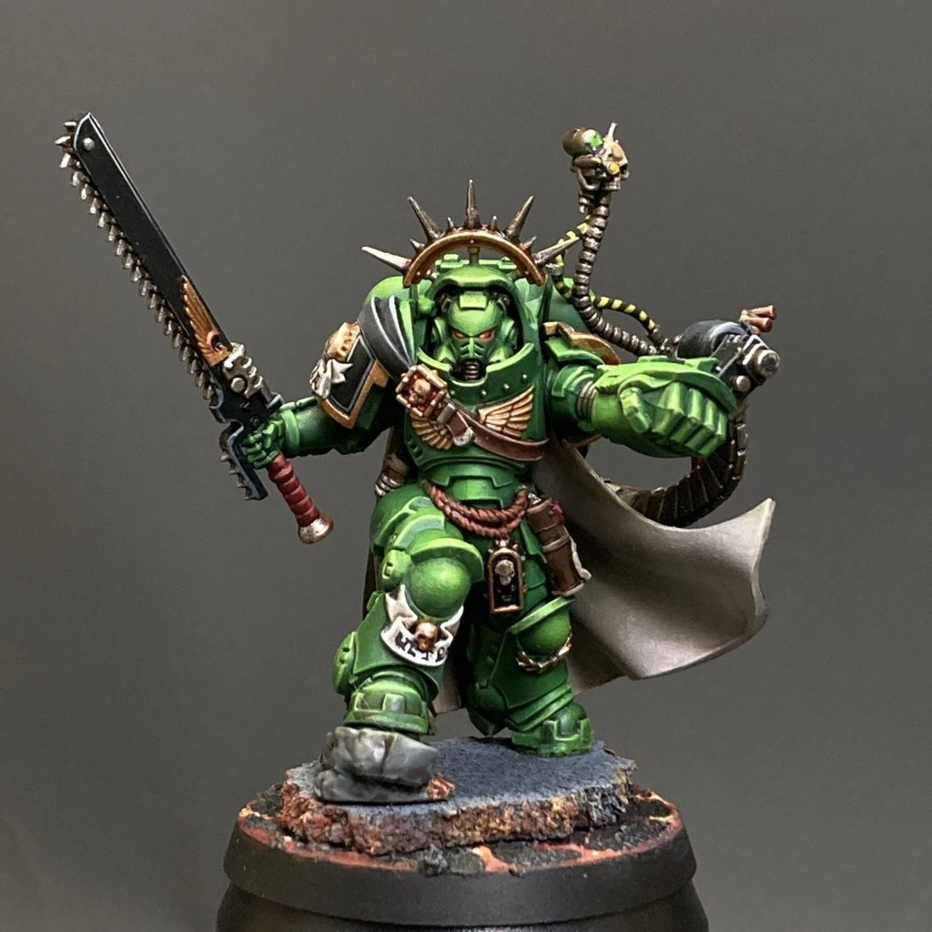 Primaris Captain In Gravis Armour Warhammer 40k Space Marines