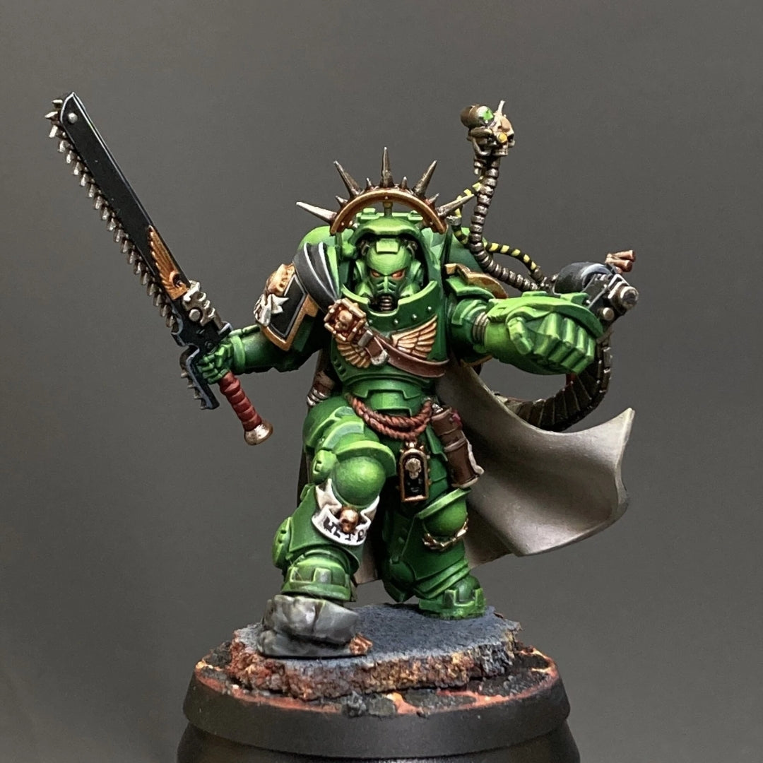 Primaris Captain In Gravis Armour Warhammer 40k Space Marines