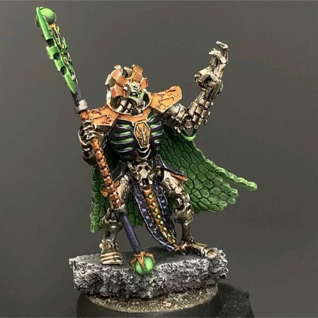 Imotekh The Stormlord Warhammer 40k Painted Necrons Miniature Commission