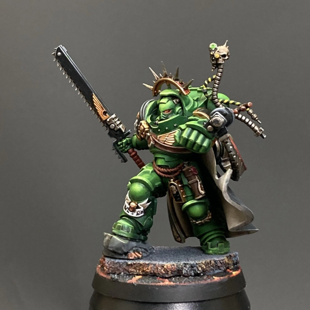 Primaris Captain In Gravis Armour Warhammer 40k Space Marines
