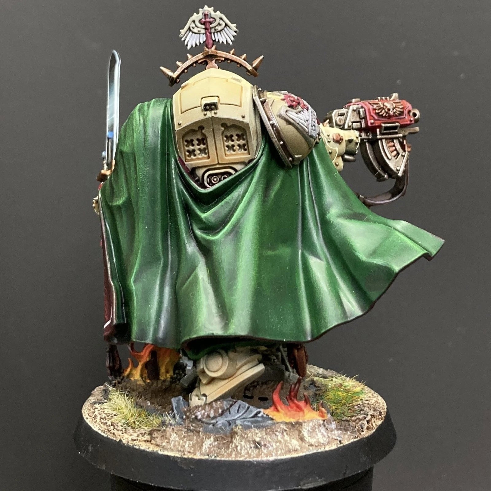 Belial,Grand Master Of Deathwing Space Marines Painted Warhammer 40k