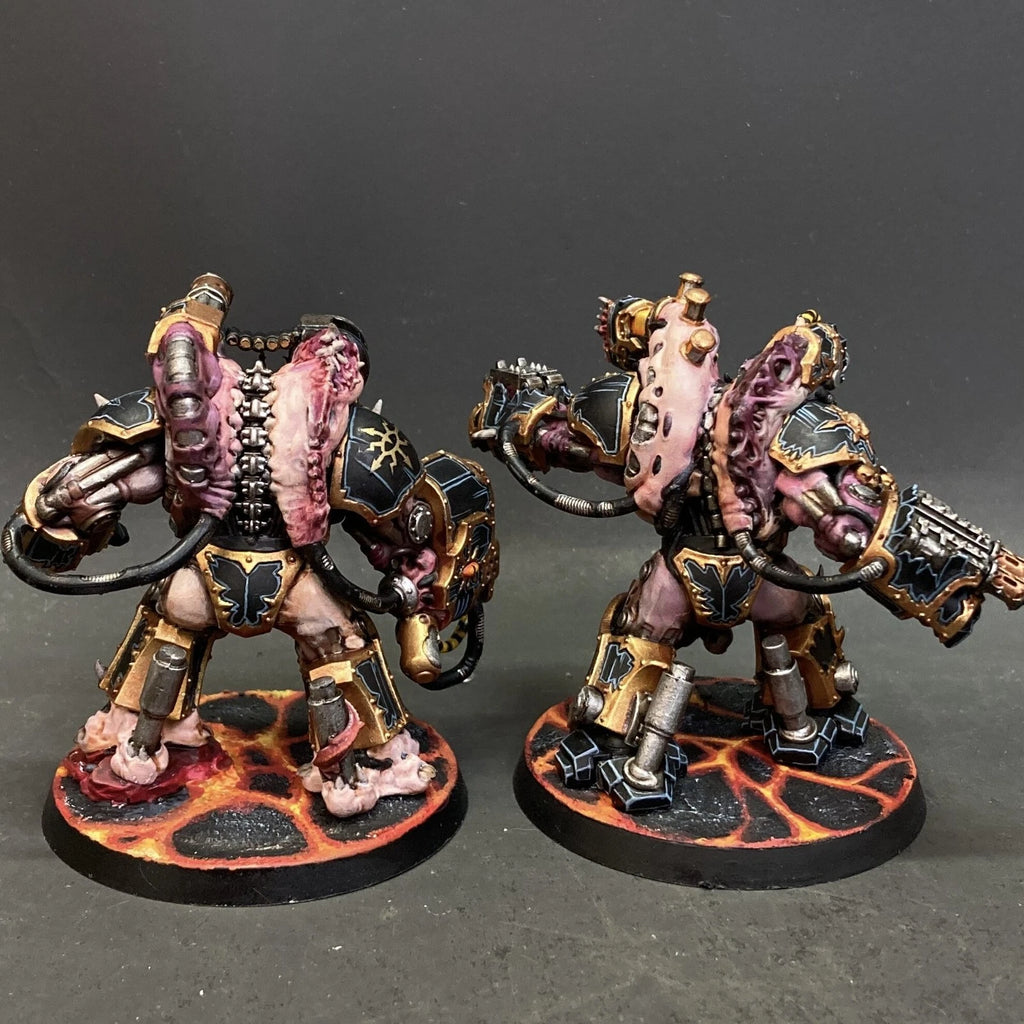 Chaos Space Marines Warpforged Obliterators Warhammer 40k