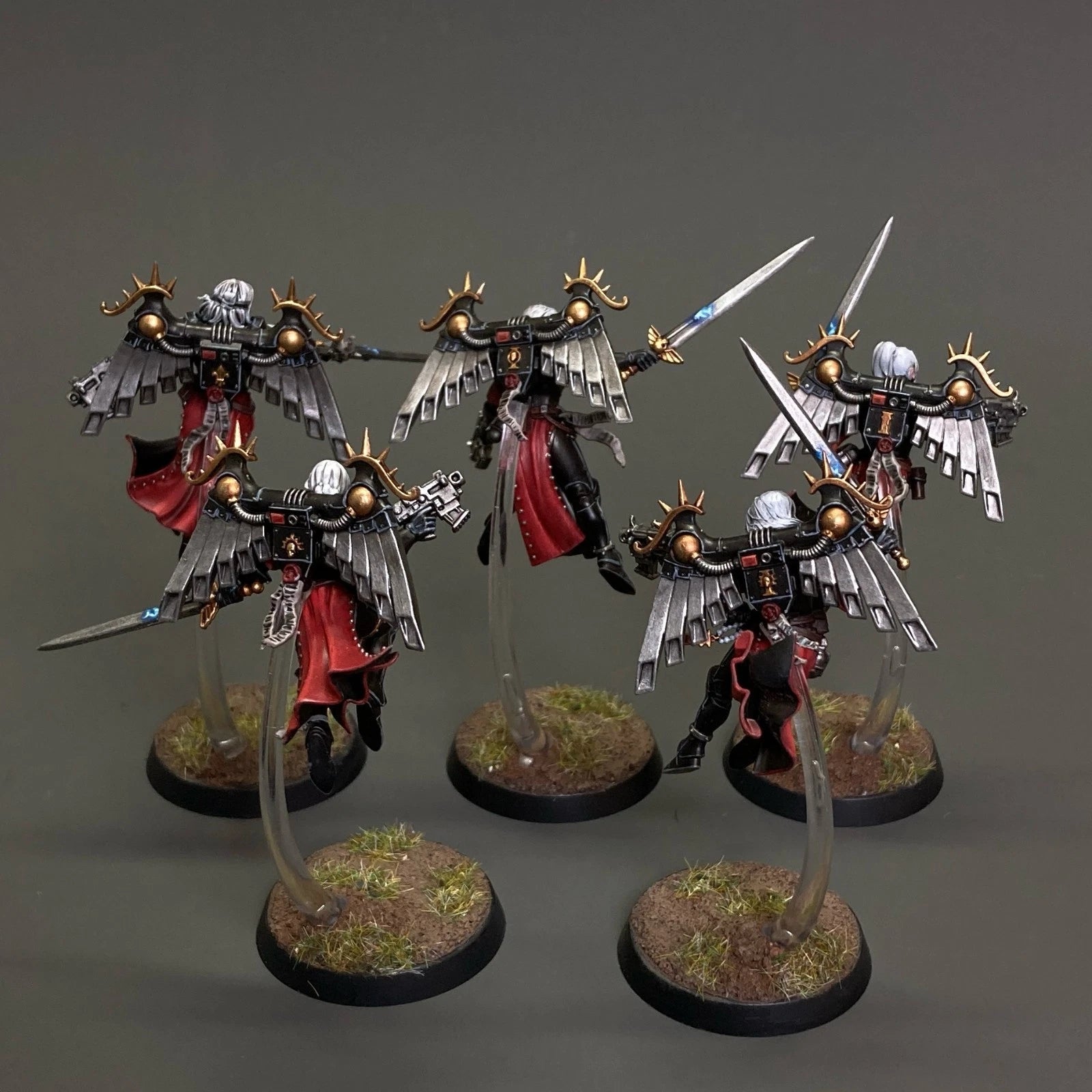 Zephyrim Squad Warhammer 40k Painted Adepta Sororitas