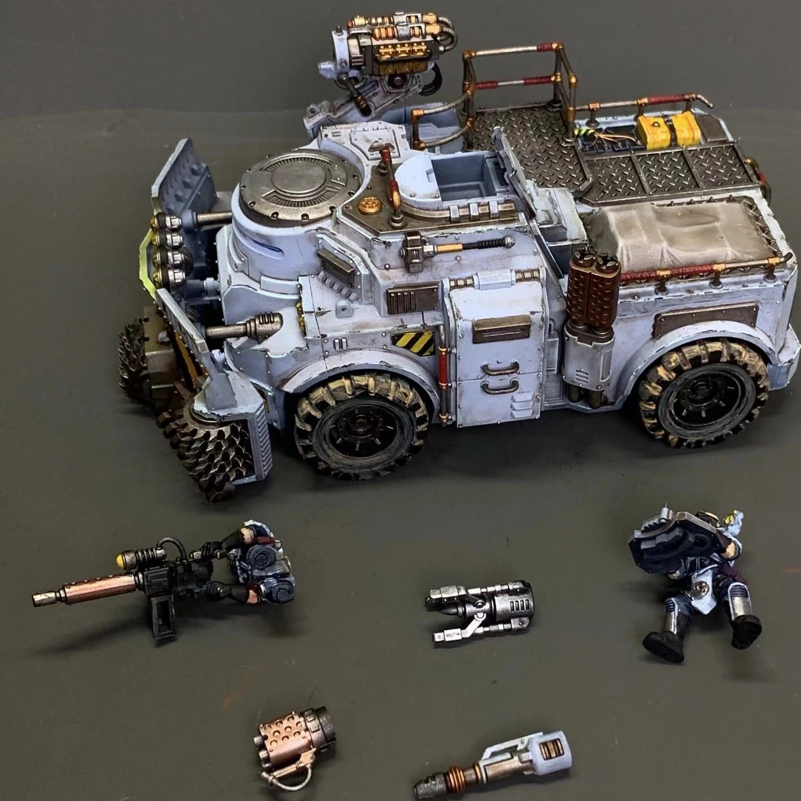Warhammer 40K Genestealer Cults Goliath Rockgrinder Painted