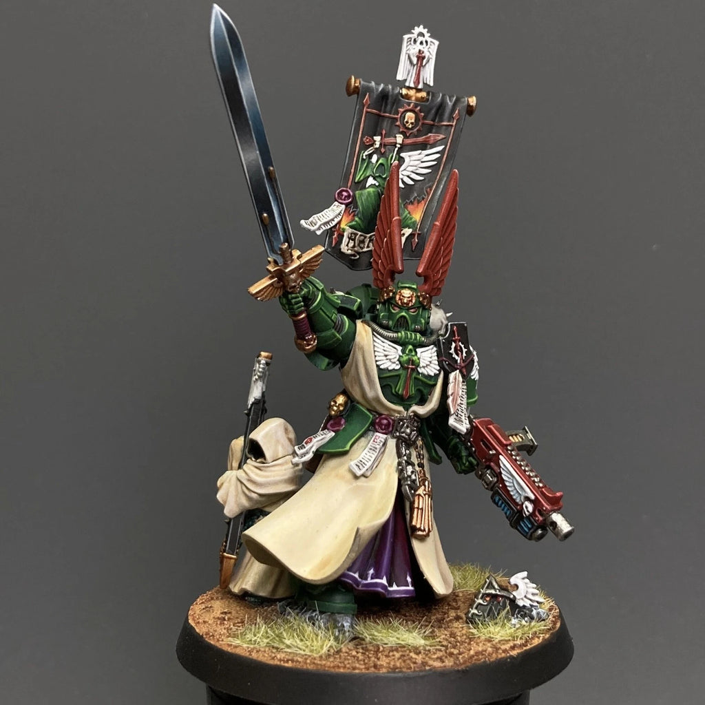 Warhammer 40k Dark Angels Azrael Supreme Grand Master Painted