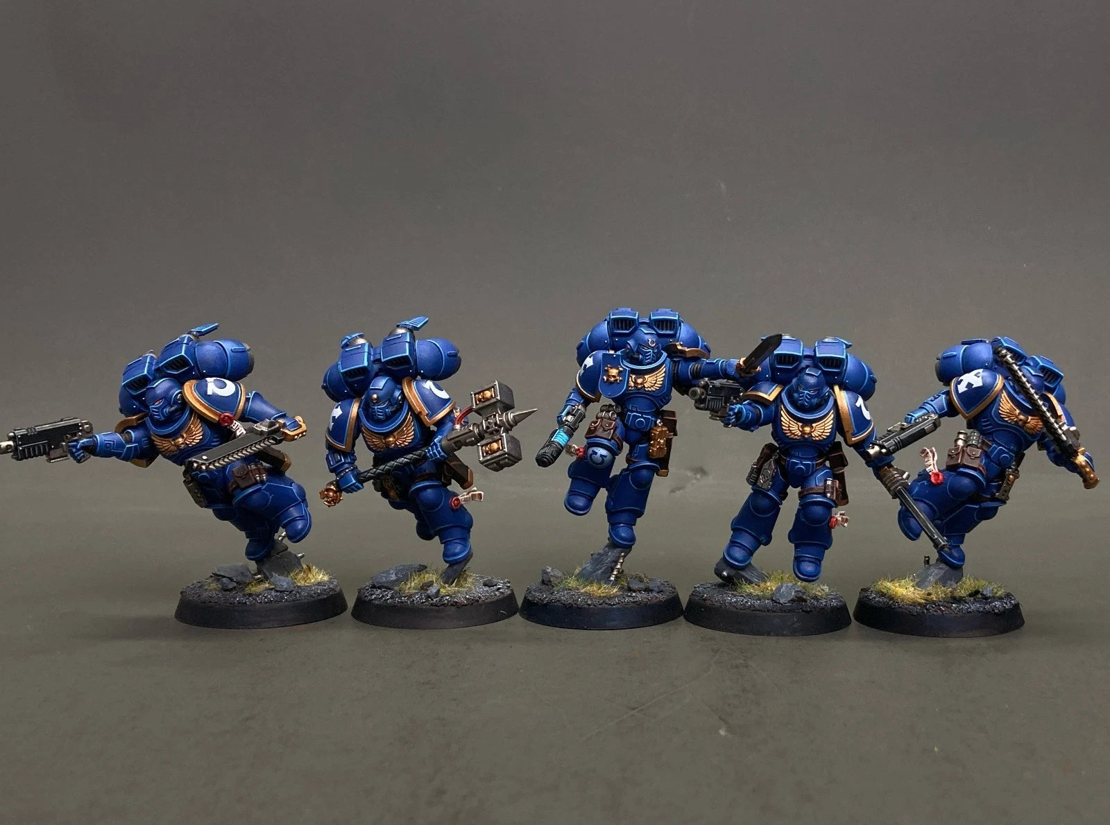 Warhammer 40K Space Marines Jump Pack Intercessors Ultramarines