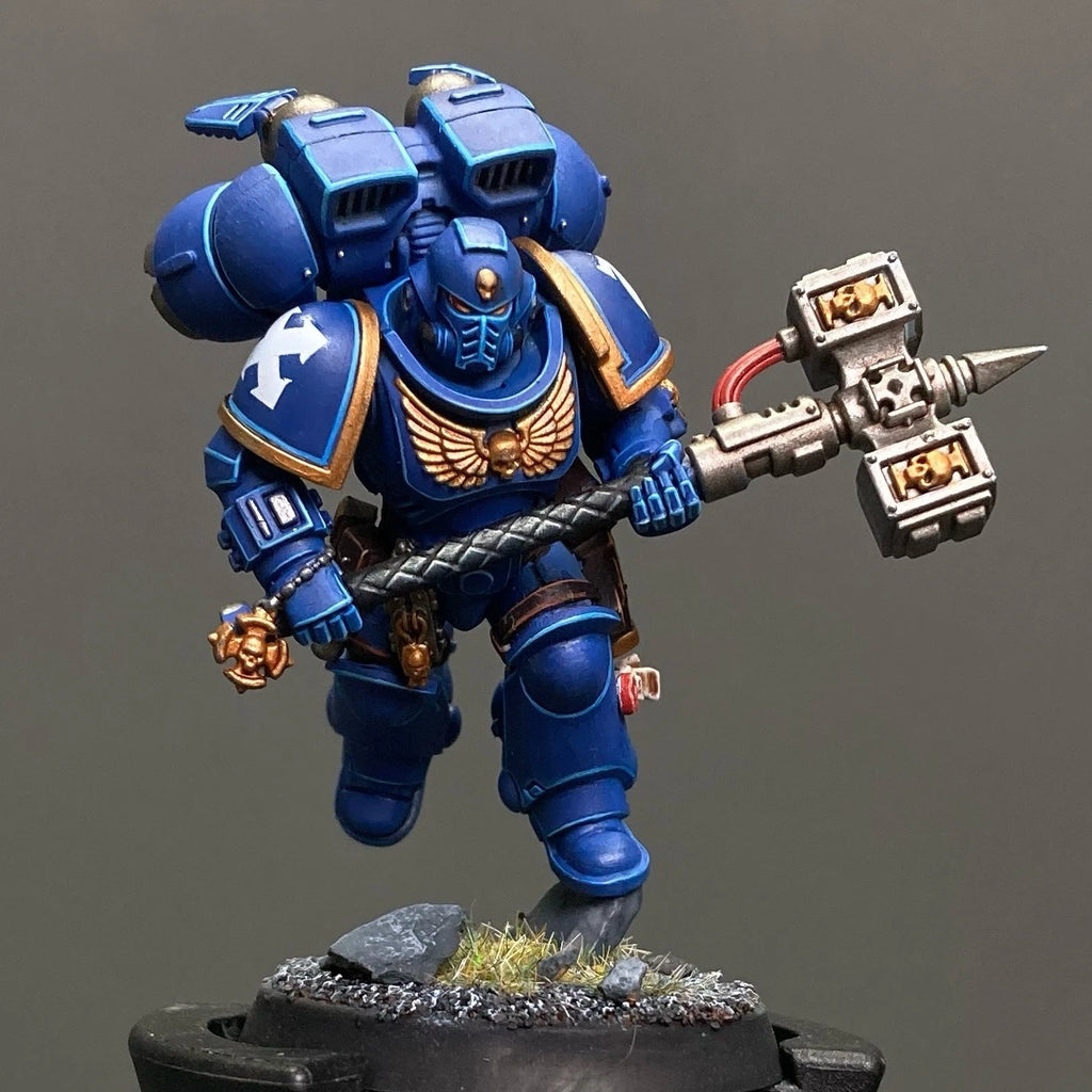 Warhammer 40K Space Marines Jump Pack Intercessors Ultramarines