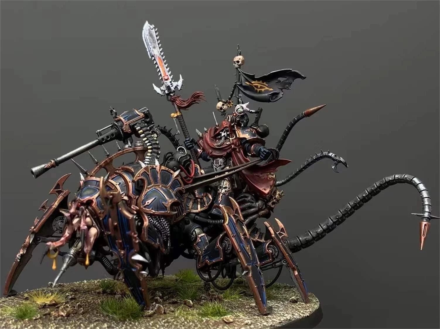 Lord Discordant On Helstalker Warhammer 40k