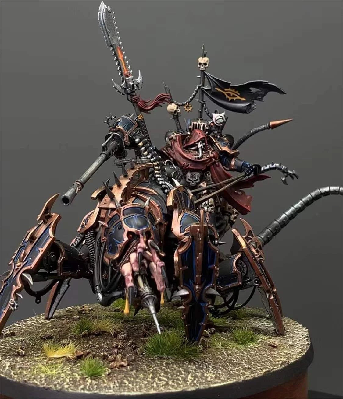 Lord Discordant On Helstalker Warhammer 40k