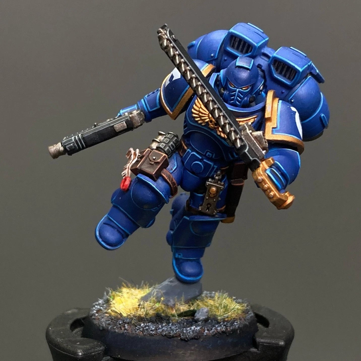 Warhammer 40K Space Marines Jump Pack Intercessors Ultramarines