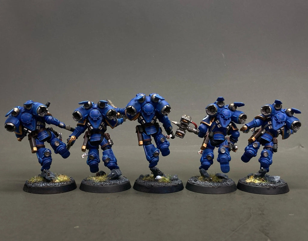 Warhammer 40K Space Marines Jump Pack Intercessors Ultramarines