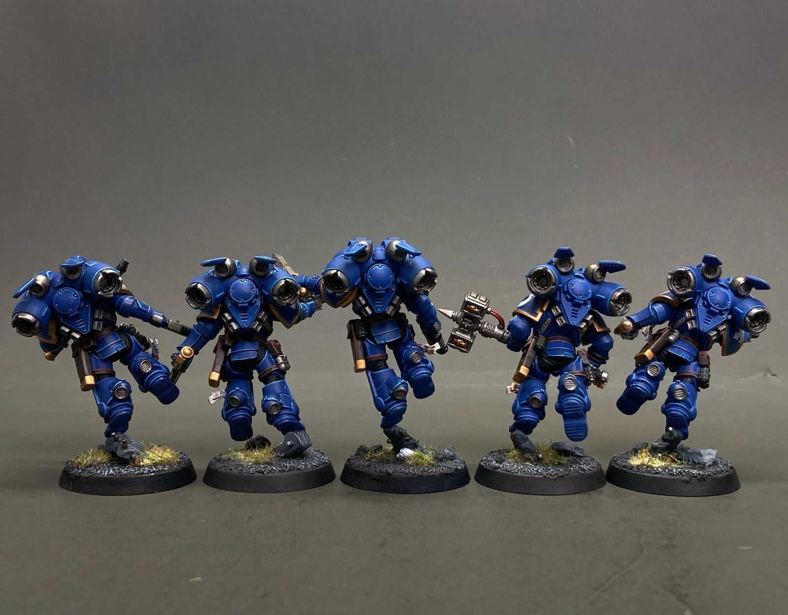 Warhammer 40K Space Marines Jump Pack Intercessors Ultramarines