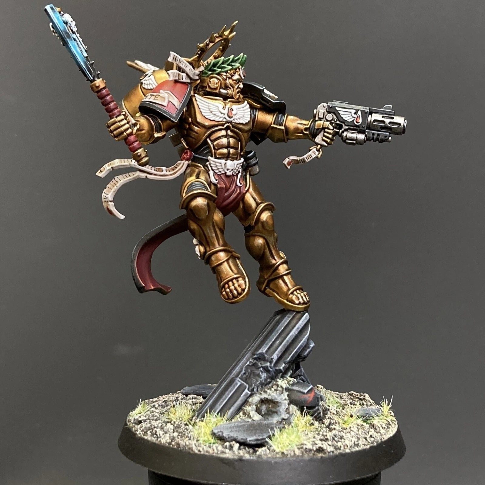 Painted Blood Angels Commander Dante Warhammer 40k Space Marines