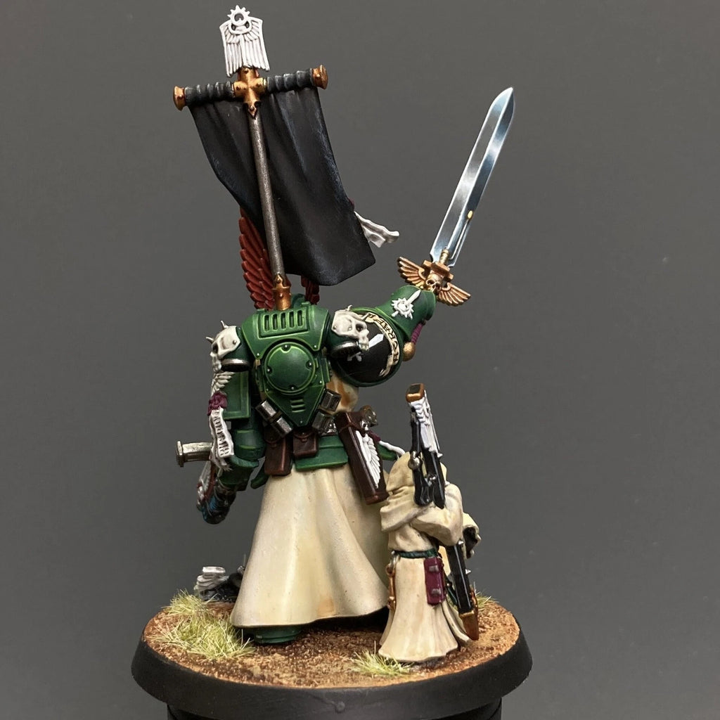 Warhammer 40k Dark Angels Azrael Supreme Grand Master Painted