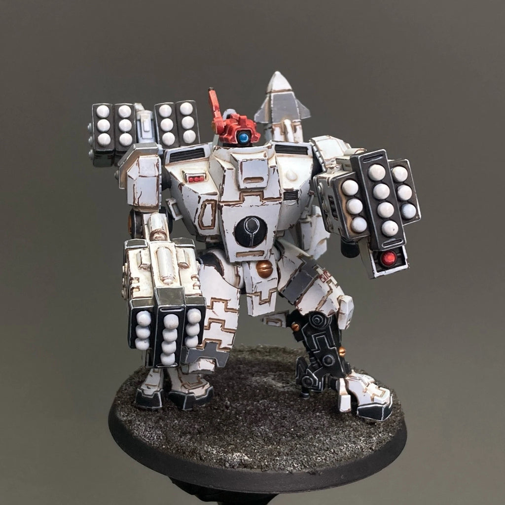 Warhammer 40K Tau Empire Broadside Battlesuit Painted