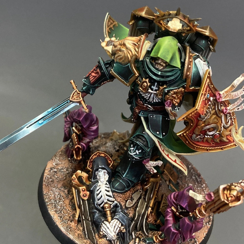 DARK ANGELS LION EL'JONSON Space Marines Pro Painted Warhammer 40k