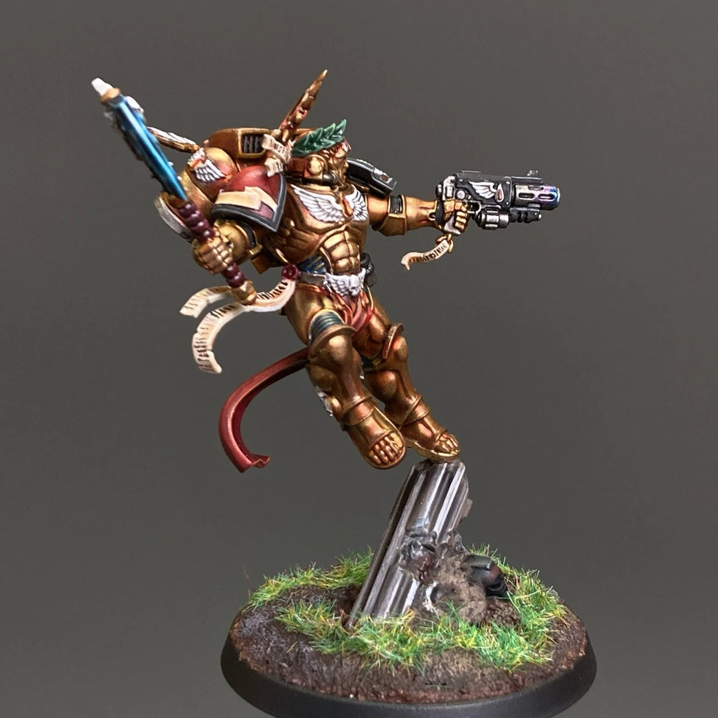 Warhammer 40k Blood Angels Commander Dante Minis