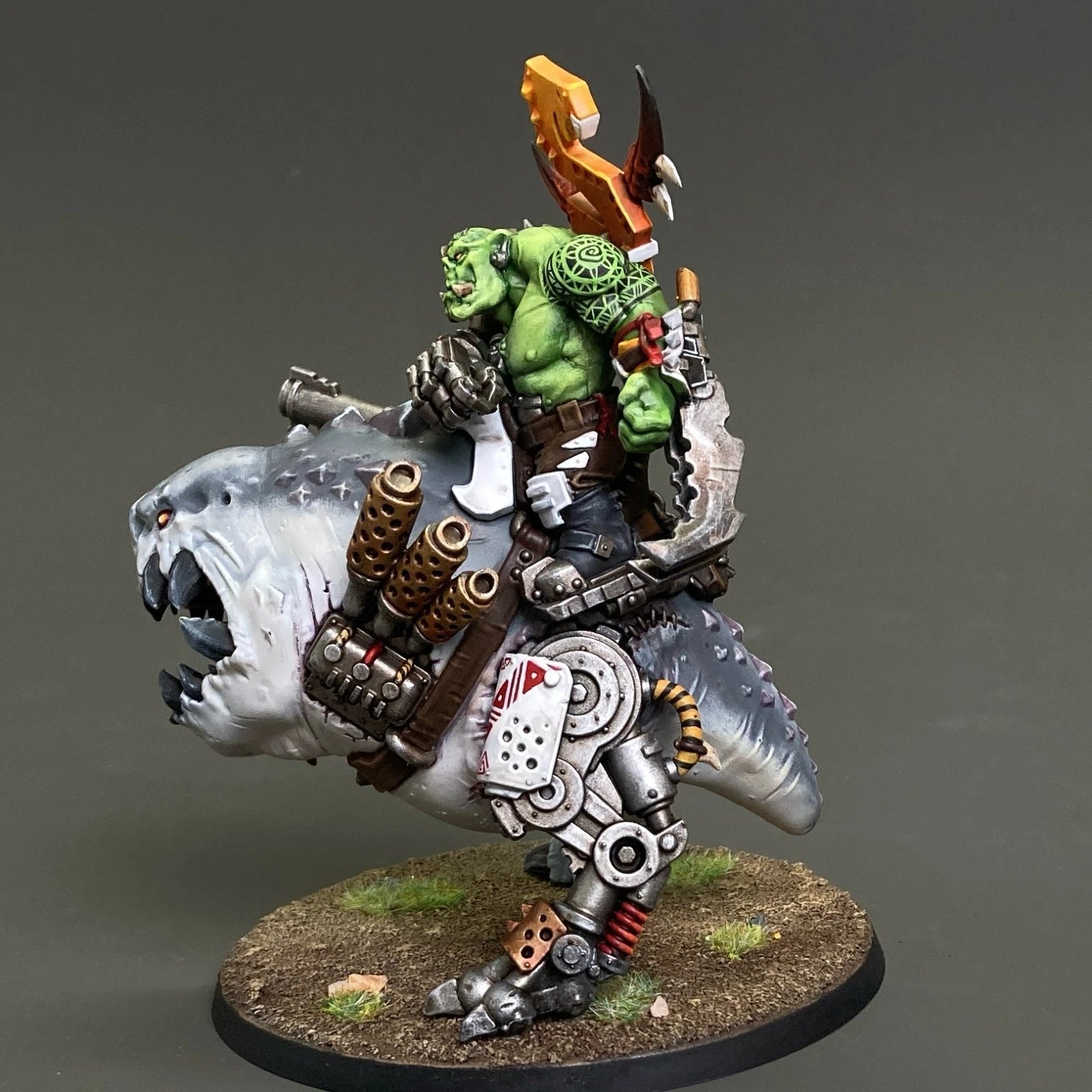 Warhammer 40K Orks Mozrog Skragbad Painted