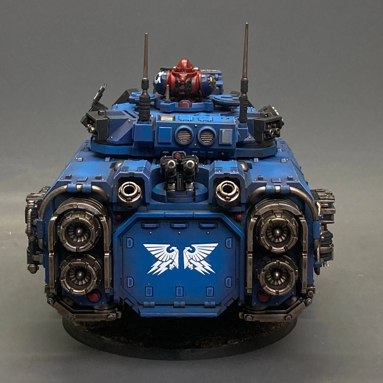 Warhammer 40k army Primaris Repulsor Executioner Ultramarines Painted Tank