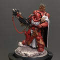 Warhammer 40K Blood Angels Captain With Master-Crafted Heavy