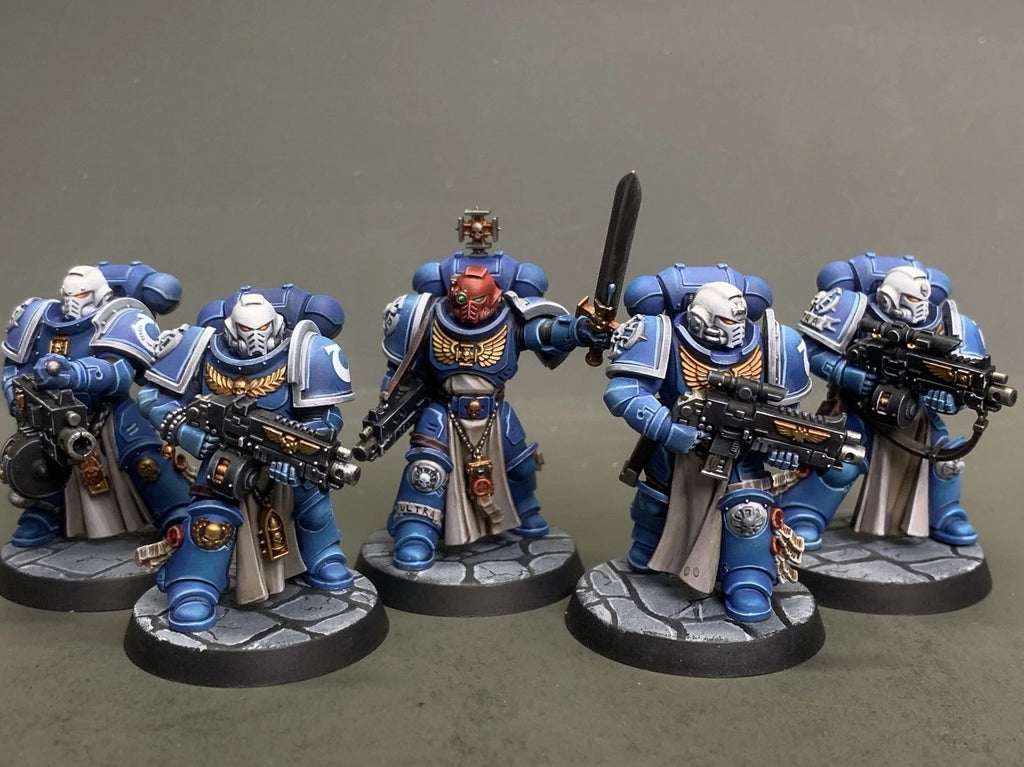 Warhammer 40K Ultramarines Sternguard Veteran Squad