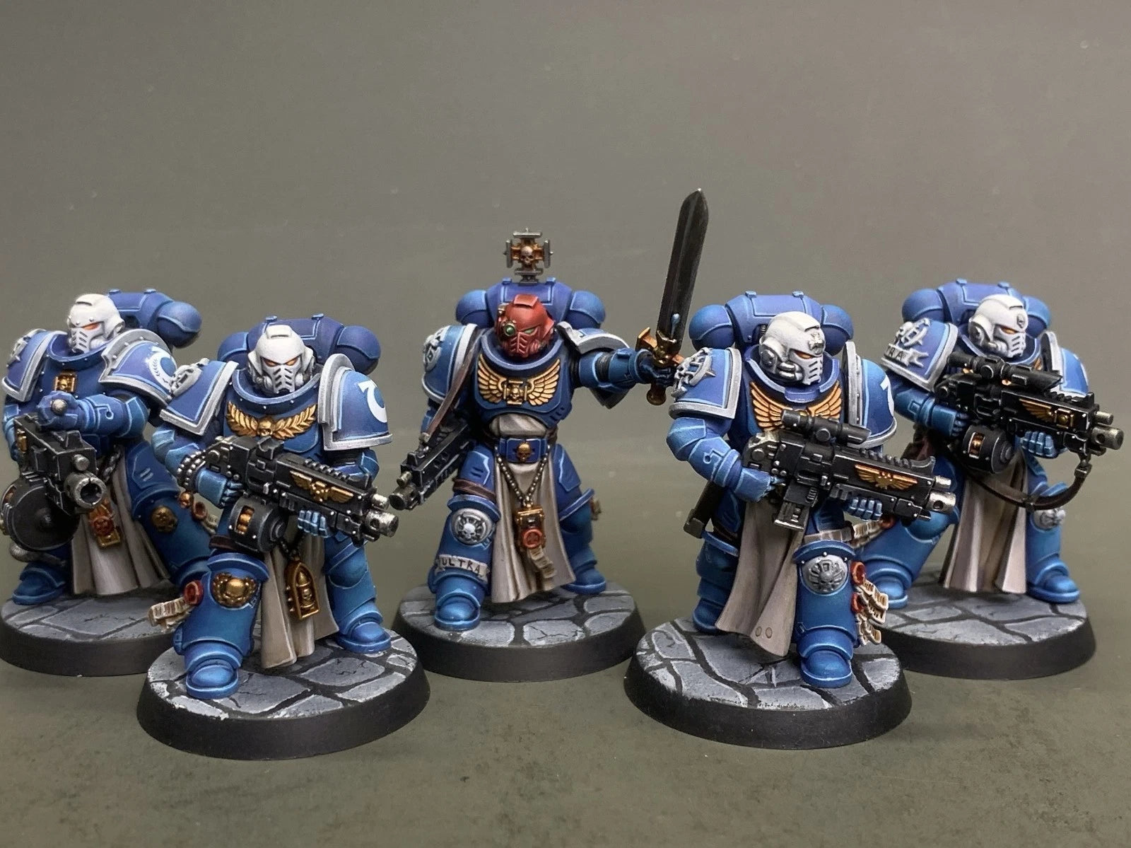 Warhammer 40K Ultramarines Sternguard Veteran Squad