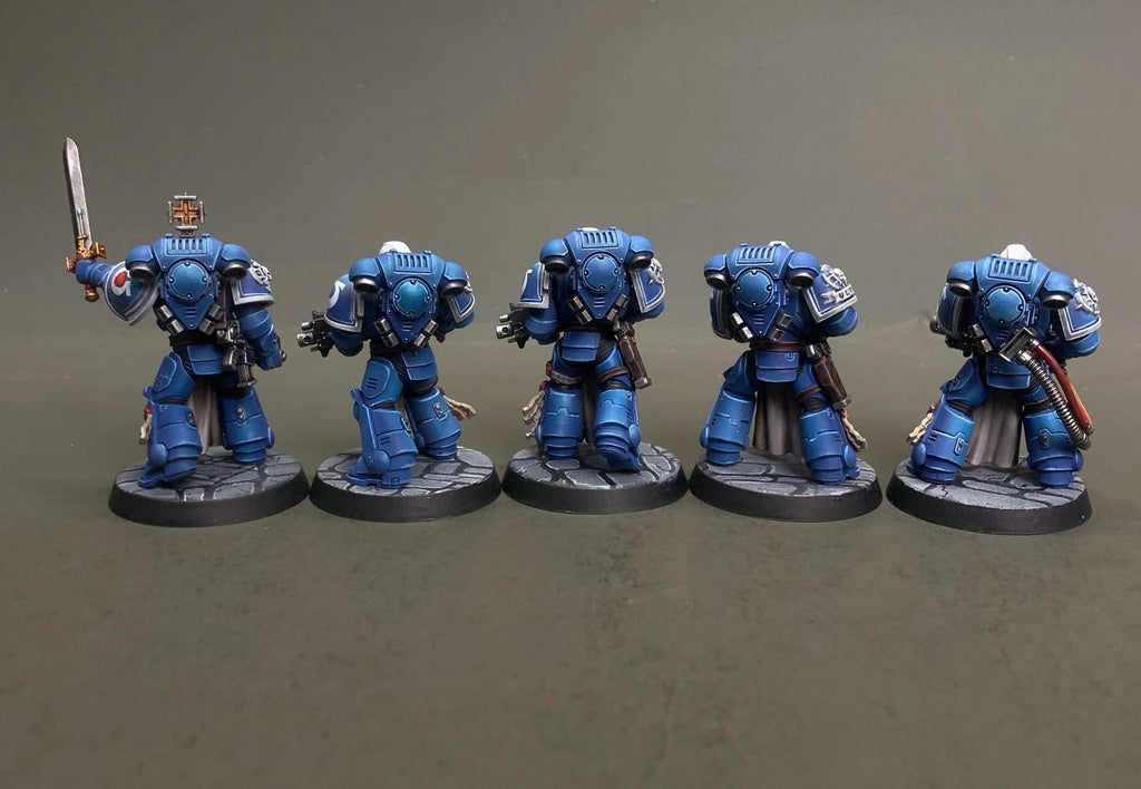 Warhammer 40K Ultramarines Sternguard Veteran Squad