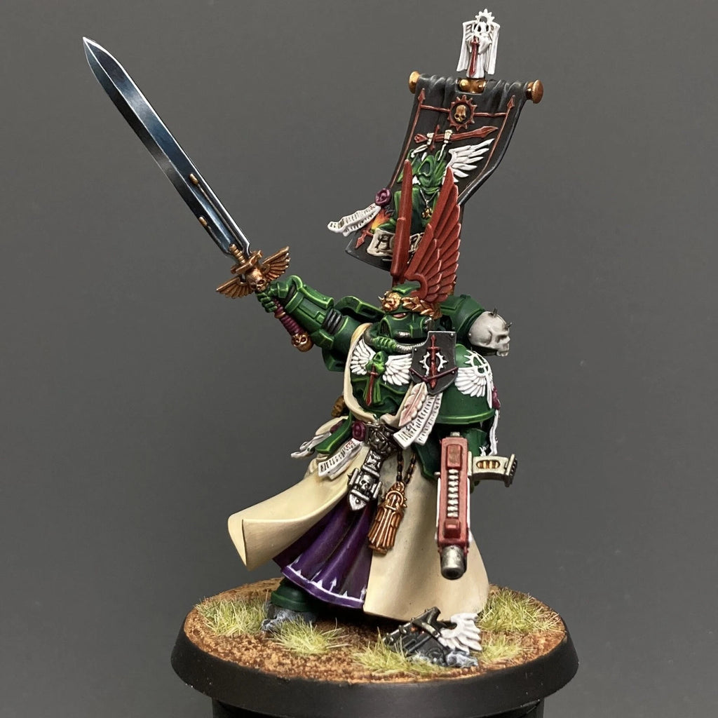 Warhammer 40k Dark Angels Azrael Supreme Grand Master Painted
