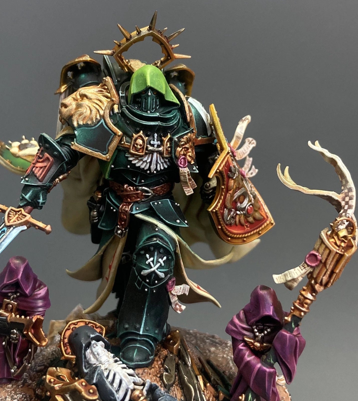 DARK ANGELS LION EL'JONSON Space Marines Pro Painted Warhammer 40k