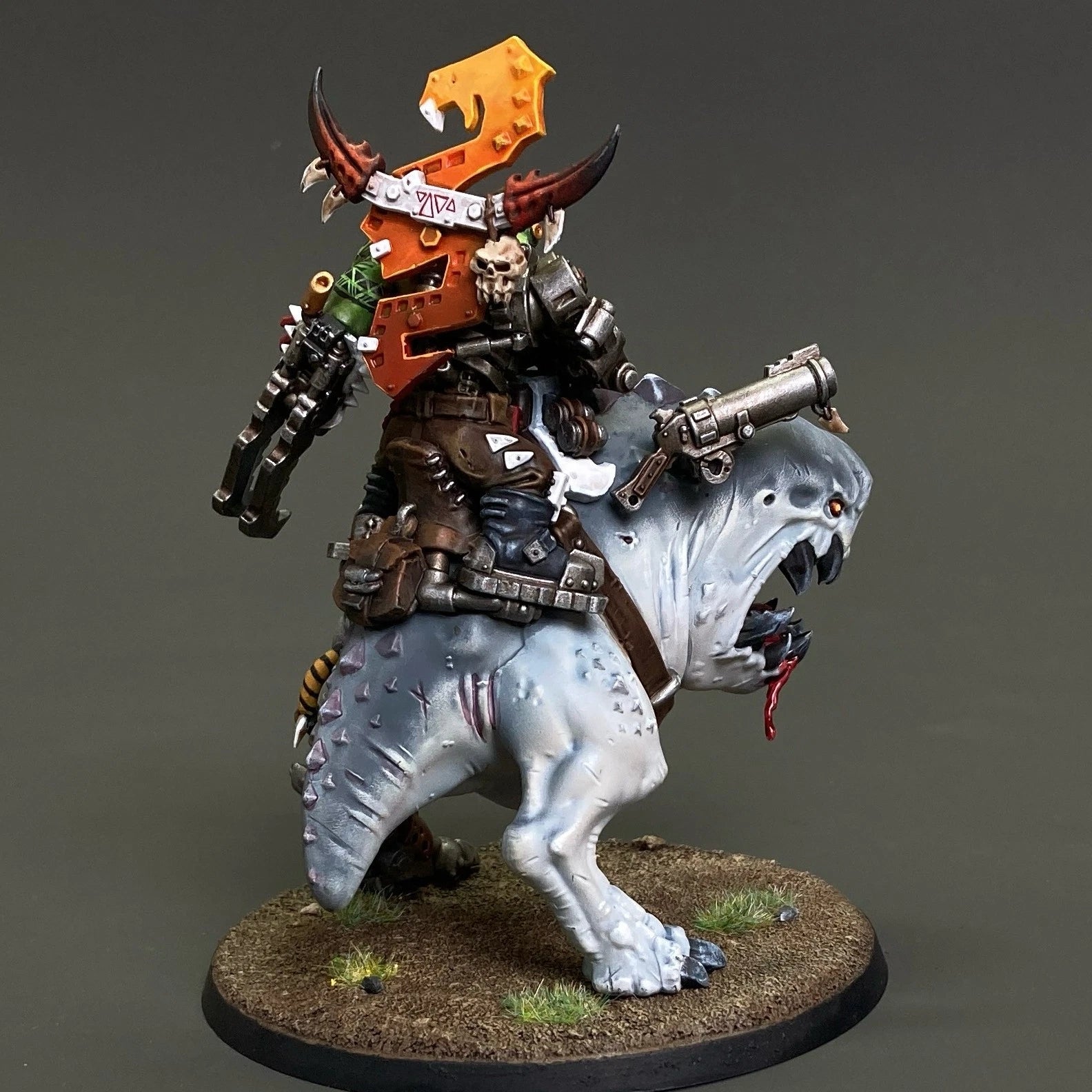 Warhammer 40K Orks Mozrog Skragbad Painted