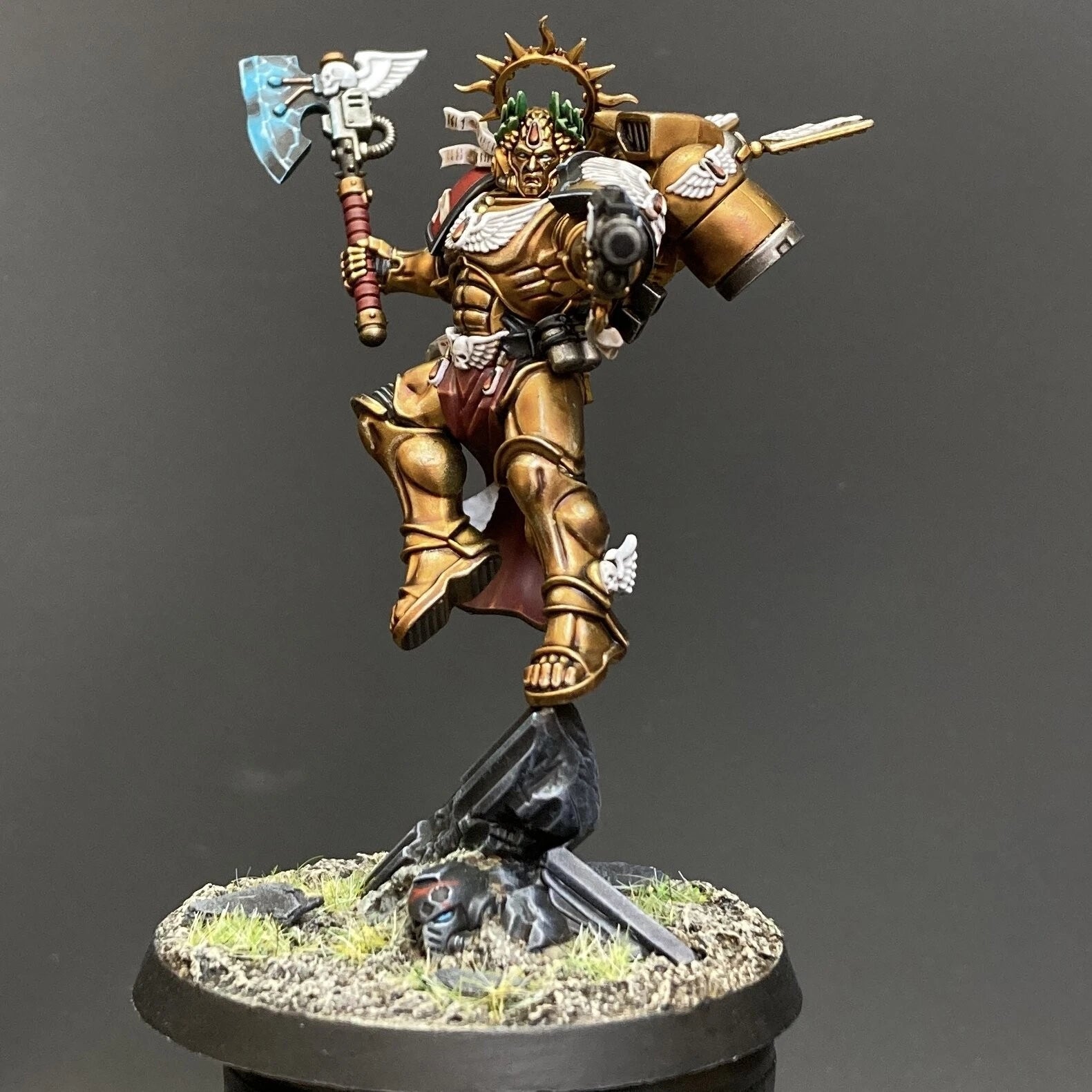 Painted Blood Angels Commander Dante Warhammer 40k Space Marines