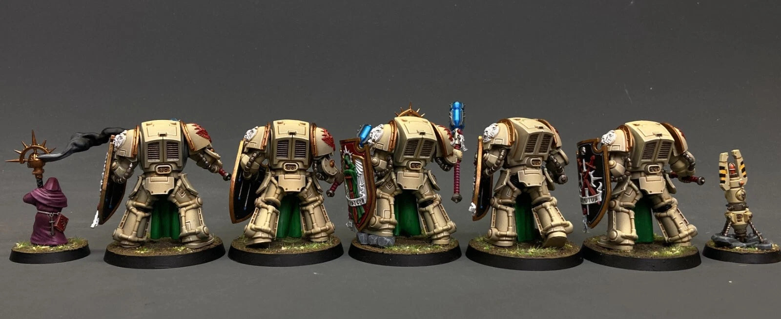 Fully Painted Deathwing Knights Commision