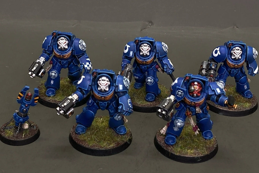 Warhammer 40K Ultramarines Terminator Squad