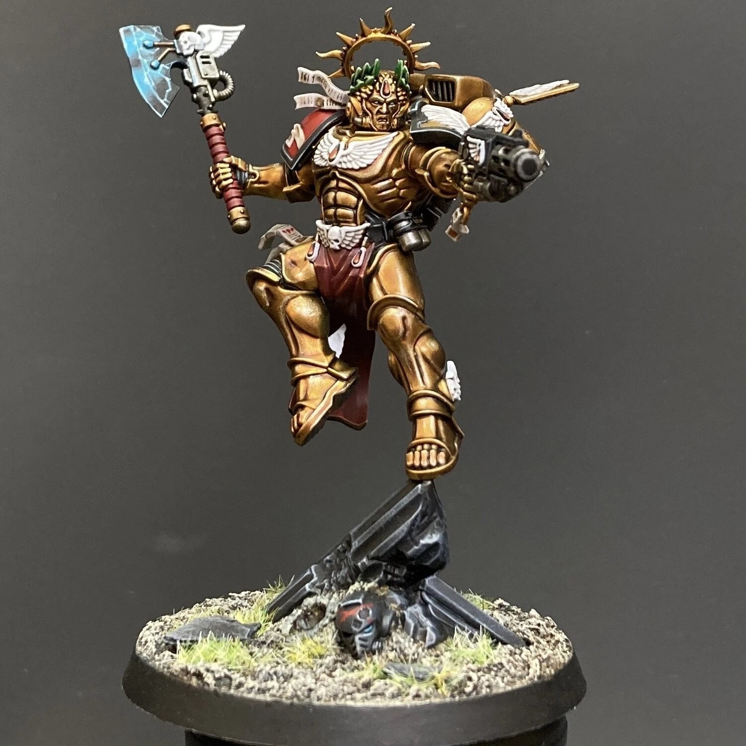 Painted Blood Angels Commander Dante Warhammer 40k Space Marines