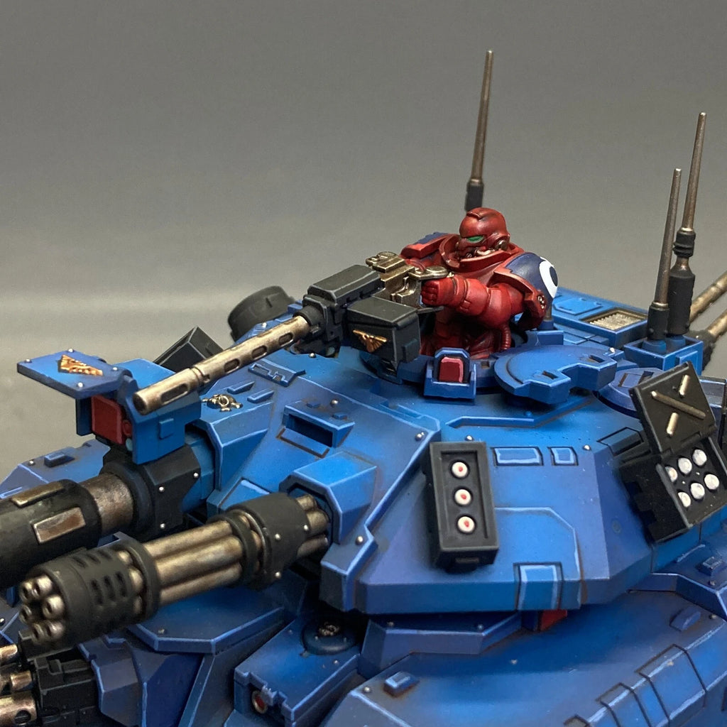 Warhammer 40k army Primaris Repulsor Executioner Ultramarines Painted Tank