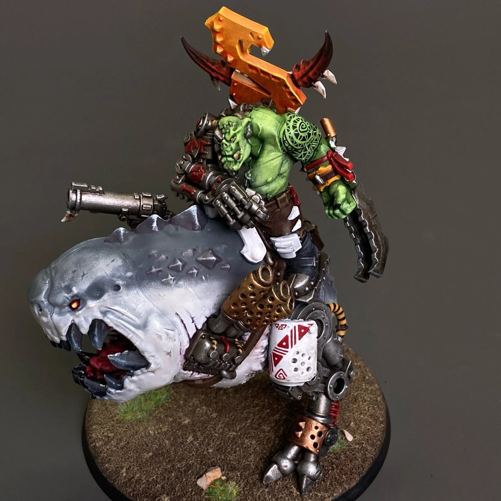 Warhammer 40K Orks Mozrog Skragbad Painted