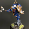 Warhammer 40K Captain with Jump Relic Shield Ultramarines Space Marines Painted